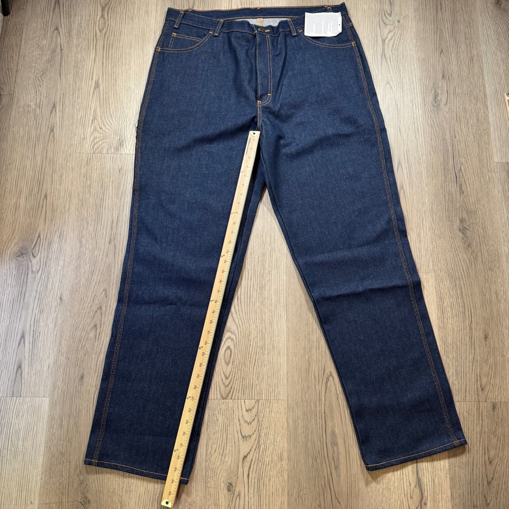 Aramark Steelguard Mens Flame Resistant Jeans 40x34  NFPA 2112/ASTM F1506 Cat 2 - Picture 11 of 12